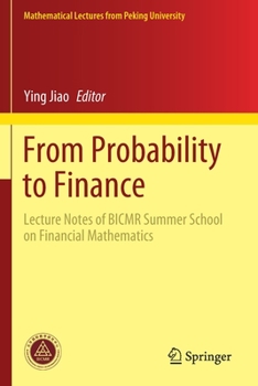 Paperback From Probability to Finance: Lecture Notes of Bicmr Summer School on Financial Mathematics Book