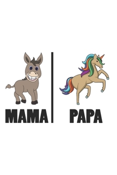 Mama Papa: Dina5 Kariert Notizbuch Tagebuch Planer Notizblock Kladde F�r Mamas & Papas