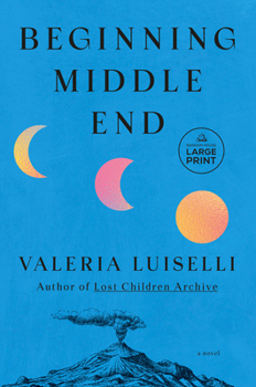 Paperback Beginning Middle End [Large Print] Book