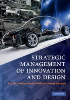 Paperback Strategic Management of Innovation and Design Book