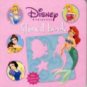 Hardcover Disney Princess Stencil Board (Disney Stencil Board) Book