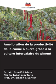 Paperback Amélioration de la productivité de la canne à sucre grâce à la culture intercalaire du piment [French] Book