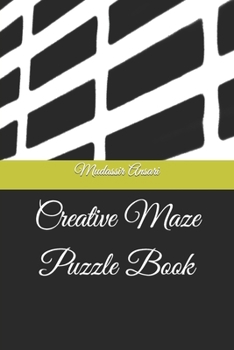 Paperback Creative Maze Puzzle Book