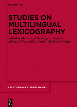 Hardcover Studies on Multilingual Lexicography Book