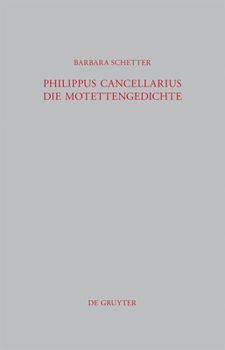 Hardcover Philippus Cancellarius [German] Book