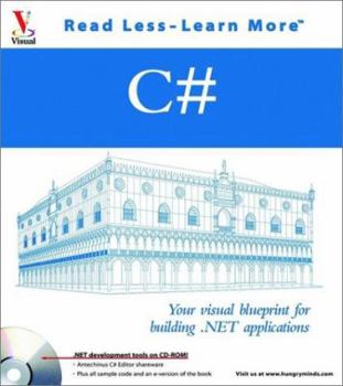 Paperback C#: Your Visual Blueprint for Building .Net Applications [With CDROM] Book