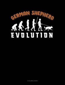 Paperback German Shepherd Evolution: 4 Column Ledger Book