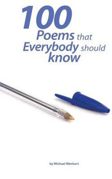 Paperback 100 Poems that everyone should read Book