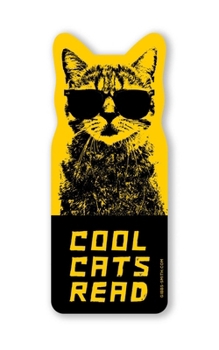 Paperback Cool Cats Read Sticker (Pack of 6) Book