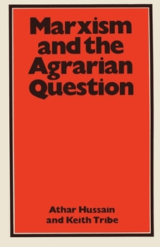 Paperback Marxism and the Agrarian Question Book