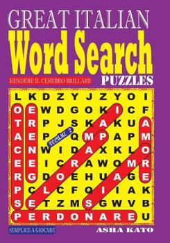 Paperback GREAT ITALIAN Word Search Puzzles. Vol. 2 [Italian] Book