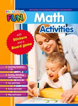 Paperback Preschool Fun - Math Activities (Preschool Fun Series) Book