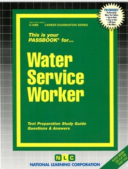 Paperback Water Service Worker Book