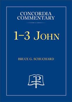 Hardcover 1-3 John - Concordia Commentary Book