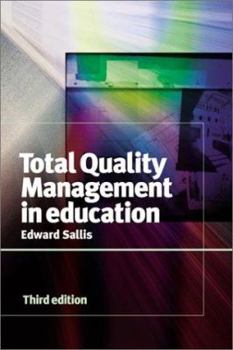 Paperback Total Quality Management in Education Book