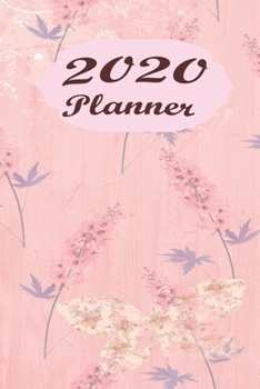 Paperback 2020 Planner: January 1, 2020 to Dec 31, 2020, Monthly and Weekly Planner, 2020 Calendar, Agenda Schedule Organizer, Monthly Habit T Book