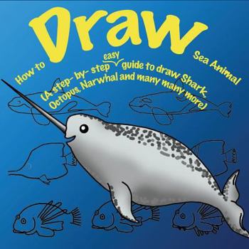 Paperback How to Draw Sea Animals. Book