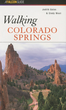 Paperback Walking Colorado Springs Book