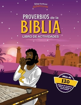 Paperback Libro de actividades de proverbios de la Biblia [Spanish] Book