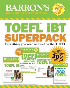 Paperback TOEFL IBT Superpack Book