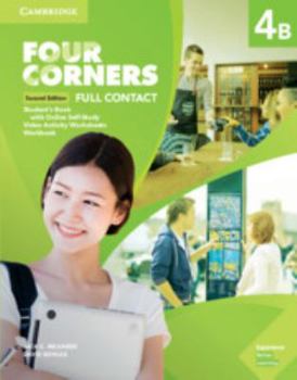 Paperback Four Corners Level 4b Full Contact with Self-Study Book