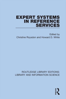 Hardcover Expert Systems in Reference Services Book