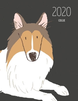 2020 Collie: Dated Weekly Planner With To Do Notes & Dog Quotes - Collie Brown White (Awesome Calendar Planners for Dog Owners Dark)