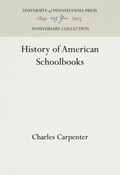 Hardcover History of American Schoolbooks Book