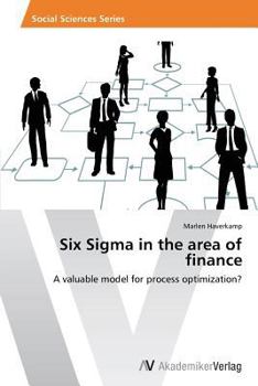 Paperback Six Sigma in the area of finance Book