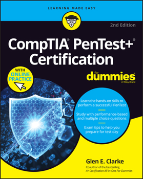 Paperback Comptia Pentest+ Certification for Dummies Book