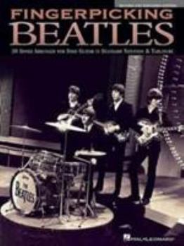 Paperback Fingerpicking Beatles: 30 Songs Arranged for Solo Guitar in Standard Notation & Tablature Book