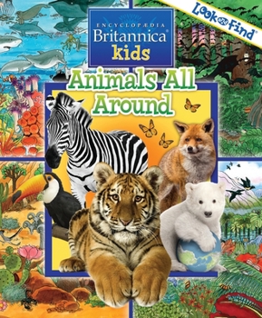 Hardcover Encyclopaedia Britannica: Animals All Around Book