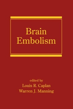 Hardcover Brain Embolism Book