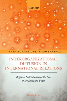 Hardcover Interorganizational Diffusion in International Relations: Regional Institutions and the Role of the European Union Book