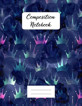 Paperback Composition Notebook: 100 Pages, Wide Ruled Notebook and Writing Journal, Large Size 8.5 x 11 inches Basic Notebook for Writing Notes Book