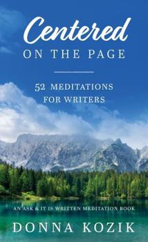 Paperback Centered on the Page: 52 Meditations for Writers Book