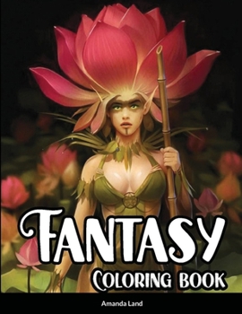 Paperback Fantasy Coloring Book