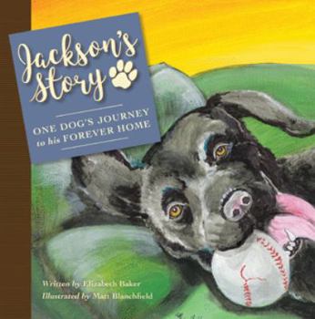 Paperback Jackson'S Story: One Dog'S Journey to His Forever Home Book
