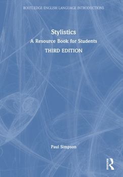 Hardcover Stylistics: A Resource Book for Students Book
