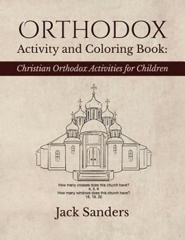 Paperback Orthodox Activity and Coloring Book: Christian Orthodox Activities for Children Book