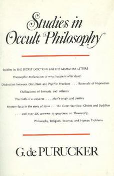 Paperback Studies in Occult Philosophy Book