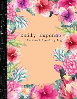 Paperback Daily Expense Log: Personal Spending Log: Accounting Journal Entry Book