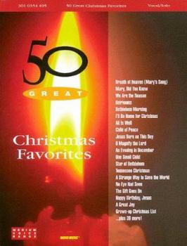 Paperback 50 Great Christmas Favorites Book