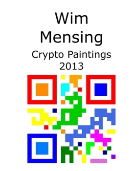 Paperback Wim Mensing Crypto Paintings 2013 Book