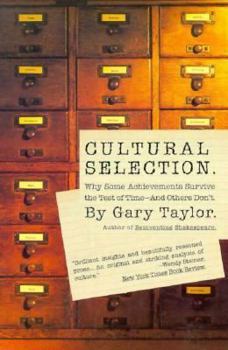 Paperback Cultural Selection: Why Some Achievements Survive the Test of Time and Others Don't Book