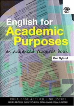 English for Academic Purposes: An Advanced Resource Book - Book  of the Routledge Applied Linguistics