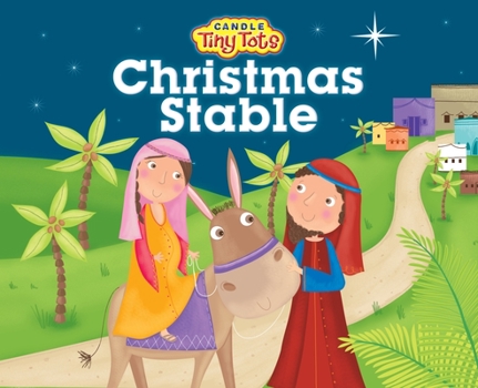 Hardcover Christmas Stable Book