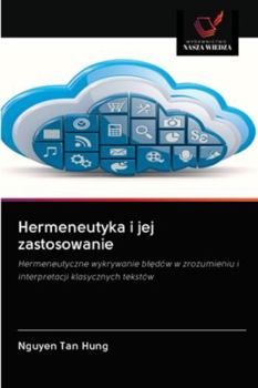 Paperback Hermeneutyka i jej zastosowanie [Polish] Book