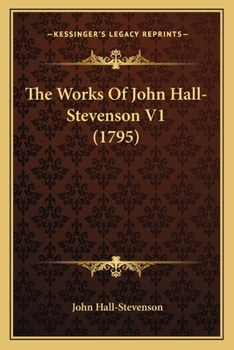 Paperback The Works Of John Hall-Stevenson V1 (1795) Book