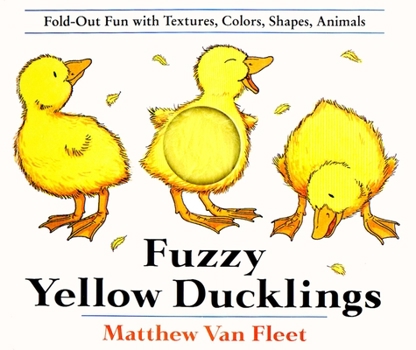 Hardcover Fuzzy Yellow Ducklings Book
